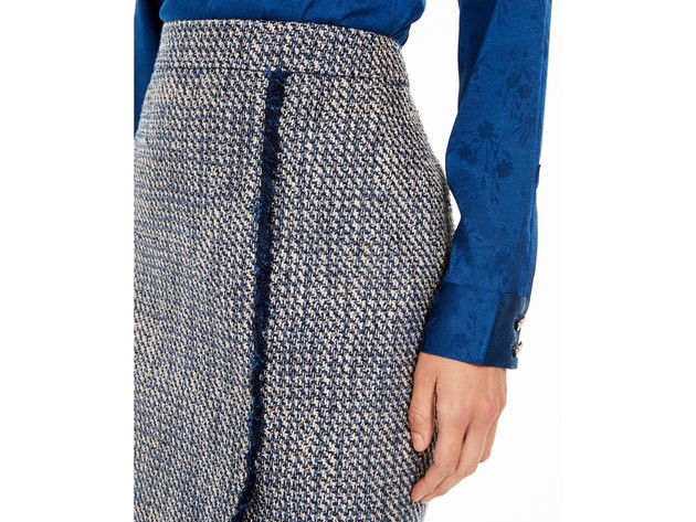 Calvin Klein Women's Tweed Pencil Skirt Size 16