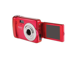 Vivitar 20.1MP数字自拍相机 - 红色（经过认证）