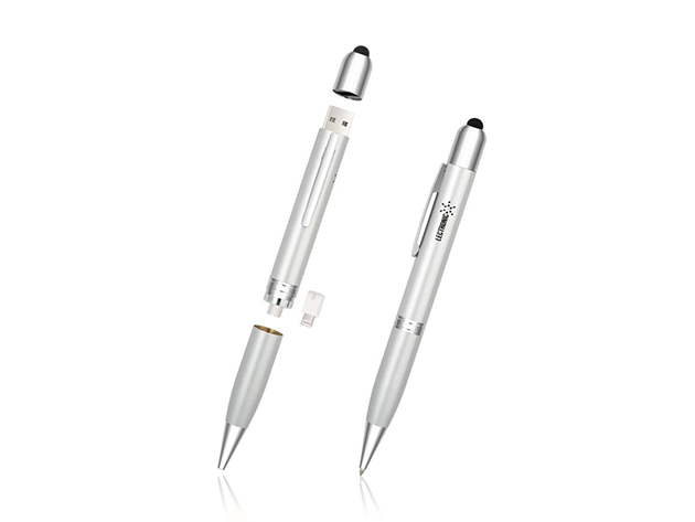 3-in-1 Power Pen (Silver)