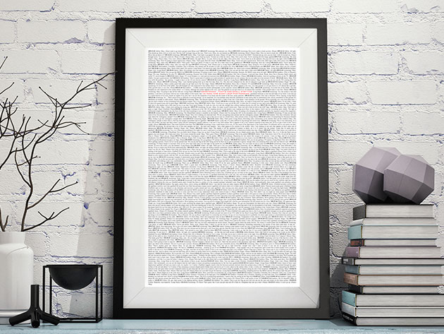 Apollo 11 NASA Transcript Moon Landing Poster | Indie Game Bundles