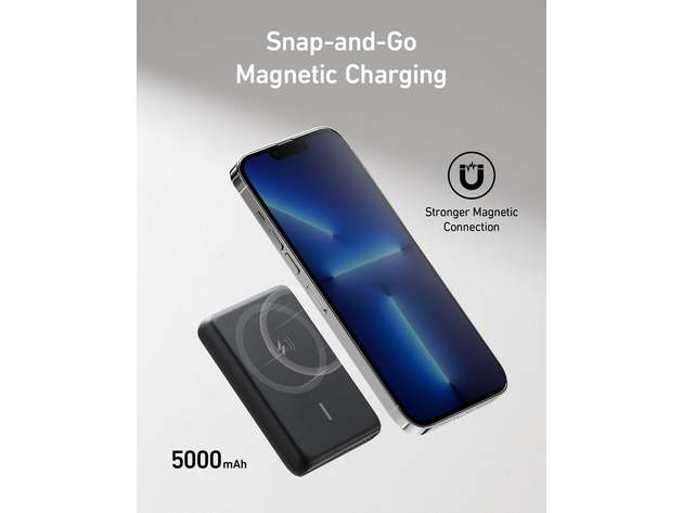 Anker 521 Magnetic Battery (PowerCore 5K) White | StackSocial