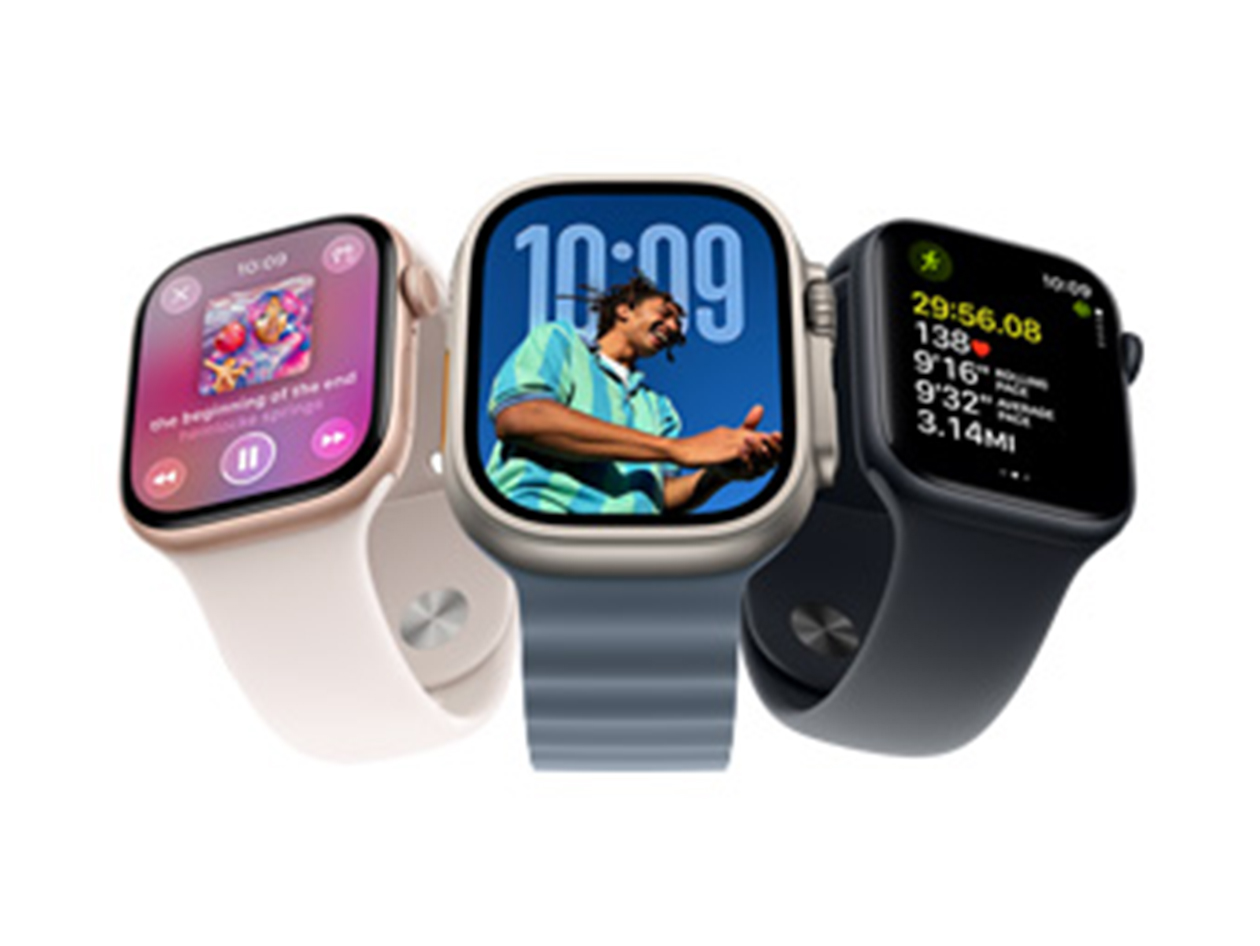 Apple Watch Series 11 (2025) GPS + Cellular 42mm Gray w/ M/L Black Band (Refurb)