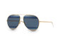 Dior Split Sunglasses Blue/Gold