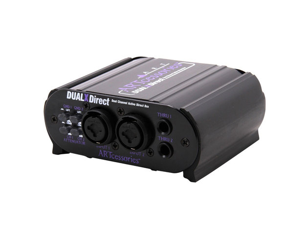 Art Dual X Direct Pro Audio 9V Battery Powered Professsional Dual ...