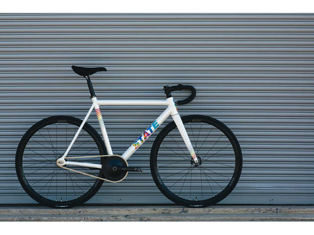 Undefeated Track - Pearl / Tie-Dye Bike