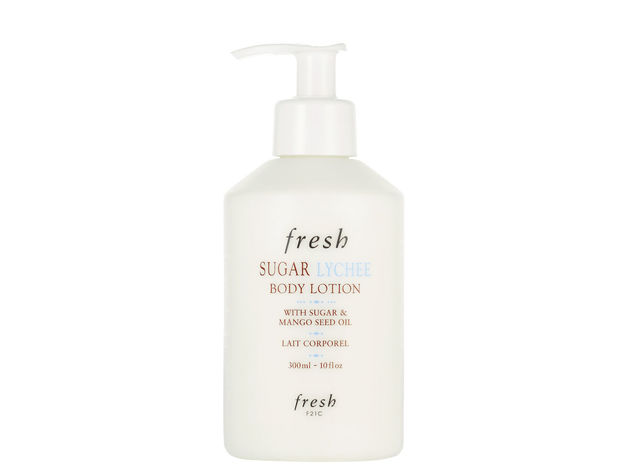 Fresh Sugar Lychee Body Lotion - With Sugar & Mango Seed Oil 10oz (300ml)
