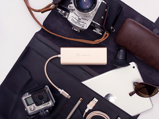 CASA USB-C 6-Port Hub (Gold)