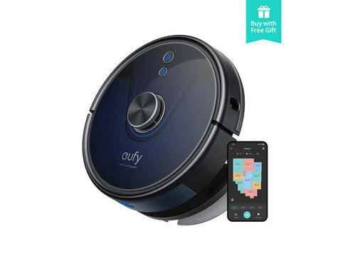 eufy Clean L35 Hybrid Robot Vacuum and Mop (Black) | StackSocial