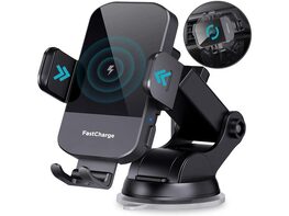 Fast Charging Auto Clamping Car Charger Phone Mount