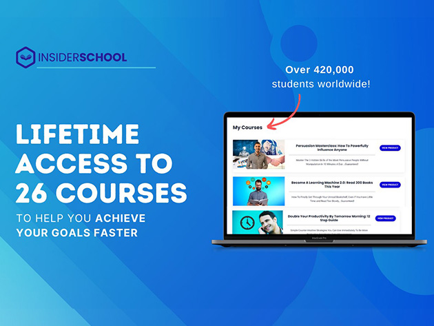 The Insider School Unlimited: Lifetime Subscription
