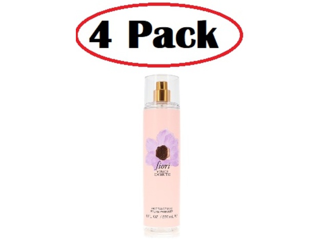 4 Pack of Vince Camuto Fiori by Vince Camuto Body Mist 8 oz