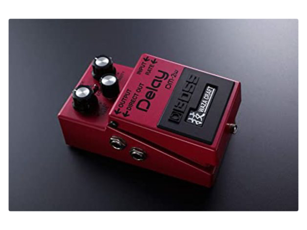Boss DM-2W 4-String Premium All Analog Circuit with BBD Delay Padal - Pink (Like New, Damaged Retail Box)