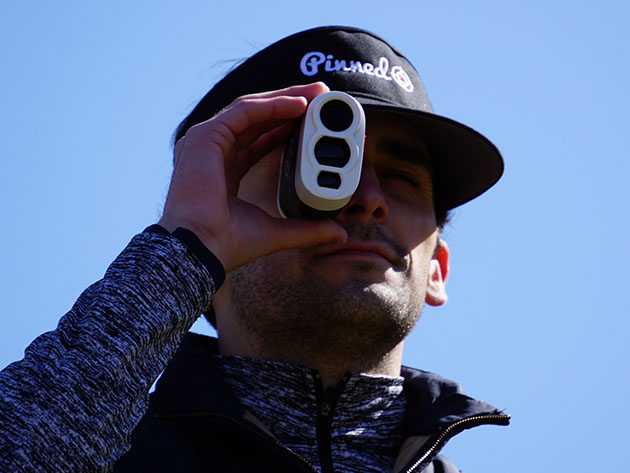 The ACE Rangefinder by Pinned Golf