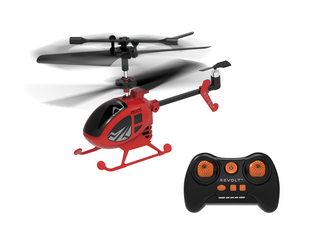 Revolt S100 Mini RC Helicopter with Gyro Stabilizer & Altitude Hold