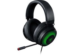 Razer Kraken Ultimate Chroma RGB Wired THX Spatial Audio Gaming Headset for PC Classic Black