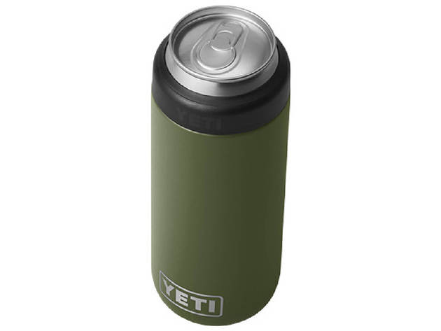Yeti 21071500694 Rambler 12 oz. Colster Slim Can Insulator - Highlands Olive