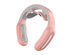 Portable Neck Massager with Heating & Remote Control (Pink)