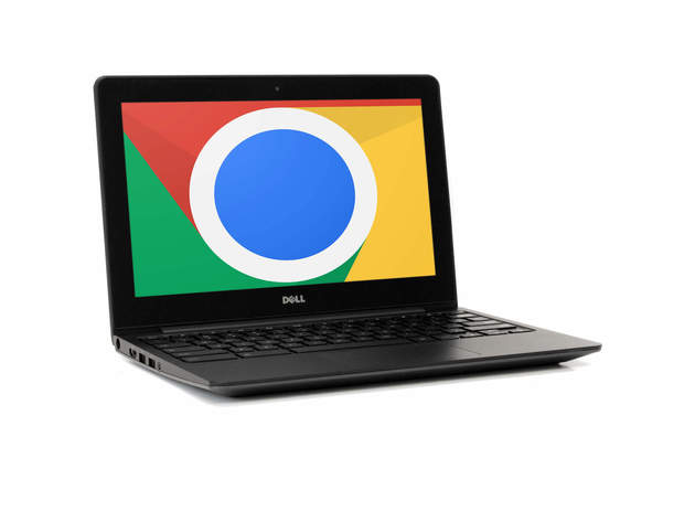 Dell Chromebook CB1C13 Chromebook, 1.40 GHz Intel Celeron, 4GB DDR3 RAM, 16GB SSD Hard Drive, Chrome, 11" Screen (Renewed)