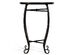 Costway Outdoor Indoor Accent Table Plant Stand Scheme Garden Steel Green - Multicolor