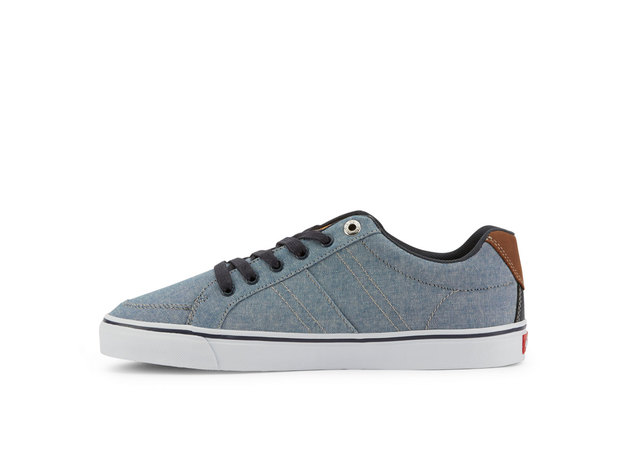 Levi's Mens Turner Chm Casual Fashion Sneaker Shoe - 12 M Blue/Tan
