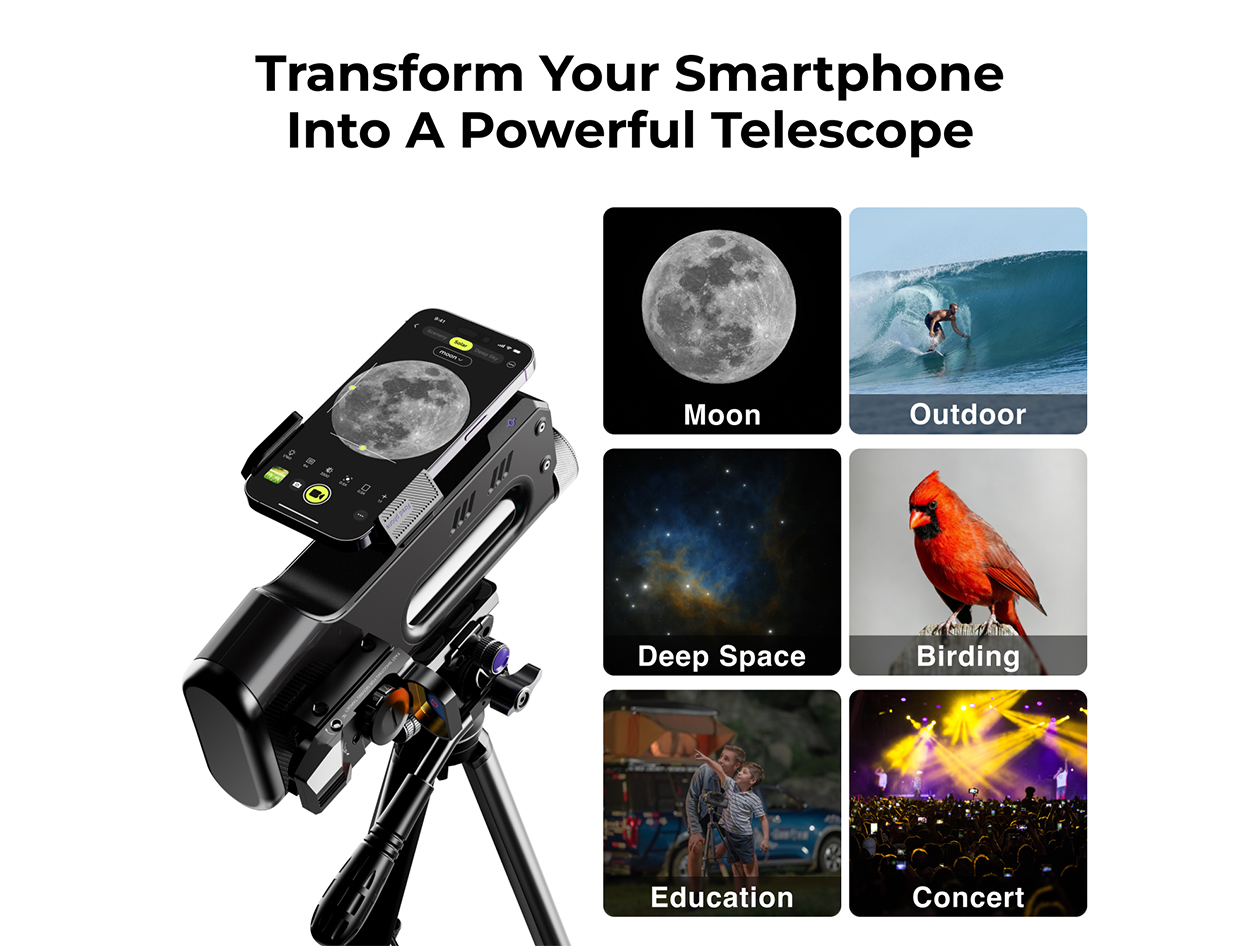 Viztalab Smartphone-Based AI Telescope