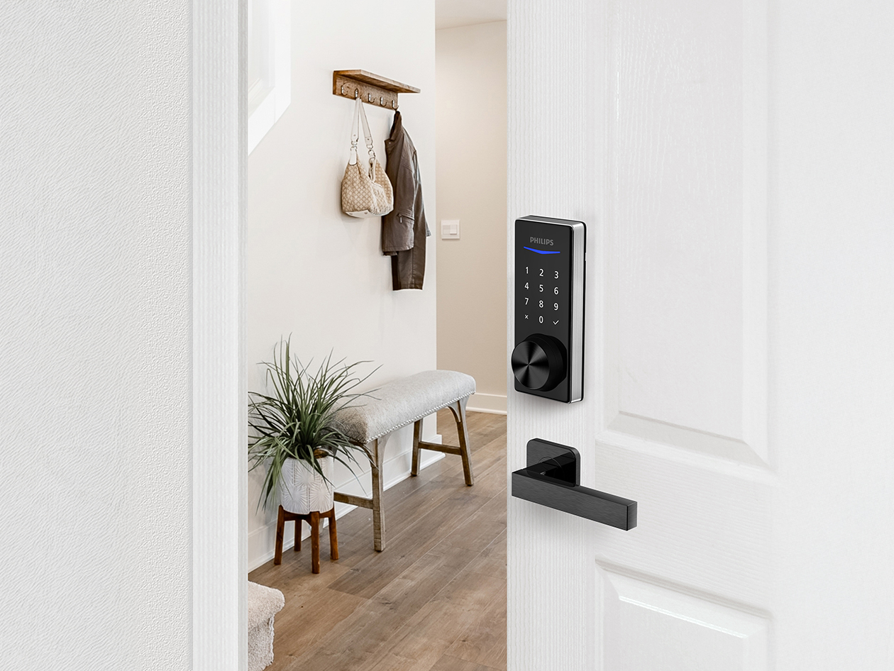 Philips 1000 Series Touchscreen Key-free Electronic Deadbolt (Satin Nickel)