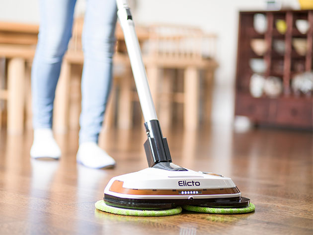 Elicto ES-530 Electronic Cordless Spin Mop & Polisher