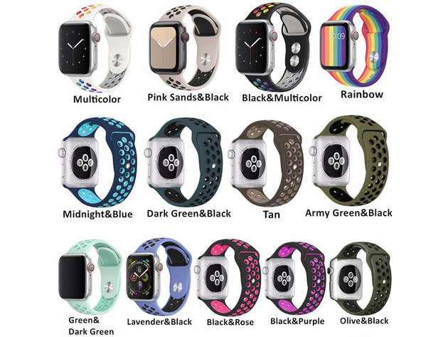 Sport Silicone Strap for Apple Watch