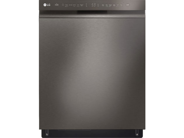 LG LDFN4542D 48 dBA Black Stainless Front Control Dishwasher with QuadWash