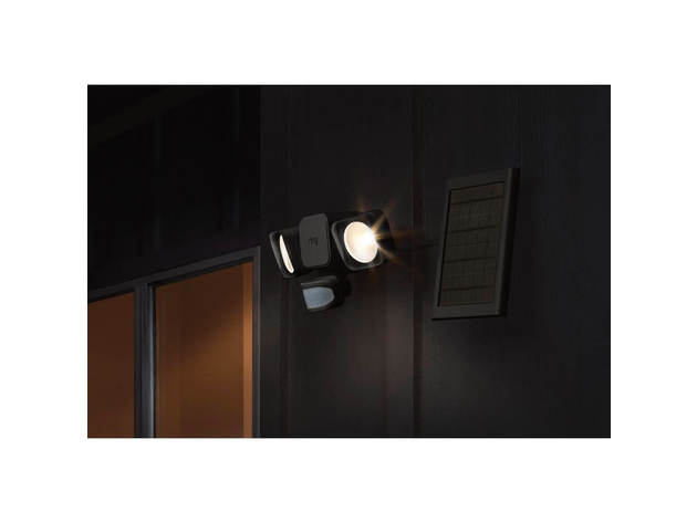 Ring RINGFLDSOLBK Smart LED Solar Flood Light - Black