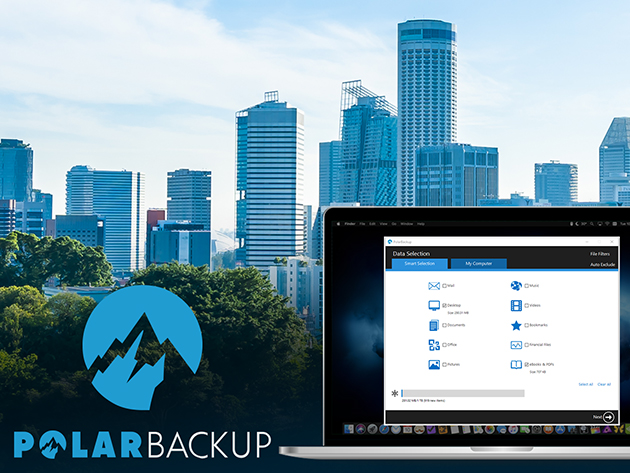 Polar Cloud Backup: Lifetime Subscription (5TB)