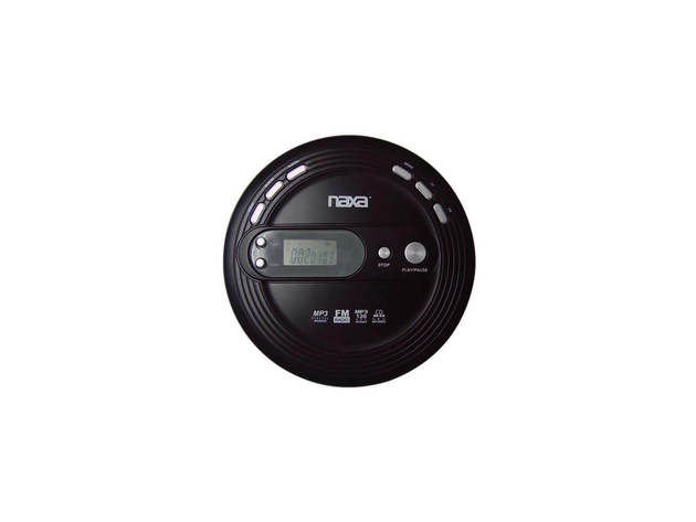 Naxa NPC330 Slim Personal Mp3/CD Player with FM Radio