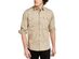 Sun + Stone Men's Adrian Workwear Shirt  Brown Size Large