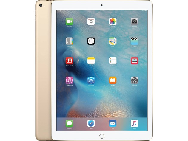 Apple iPad Pro 9.7in (Wi-Fi + Cellular), 128GB, Gold (Certified
