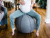 Luno Standard: Felt Sitting Ball Chair