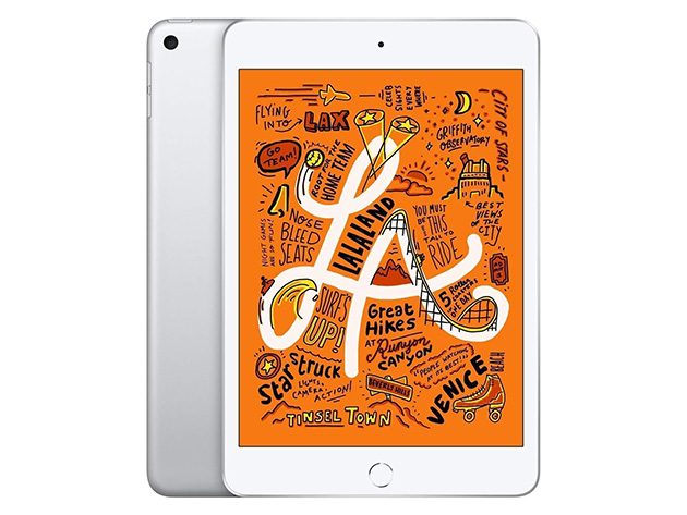 Apple iPad mini (2019) 5th Gen 256GB Wi-Fi Silver (Refurbished)
