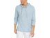 Michael Kors Men's Waffle Knit Pullover Hoodie Blue Size Extra Large