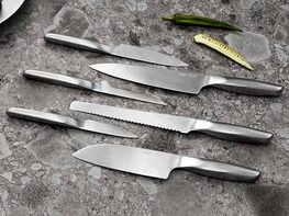 Hast Selection Series Japanese Carbon Steel 7-Piece Knife Set (Matte)