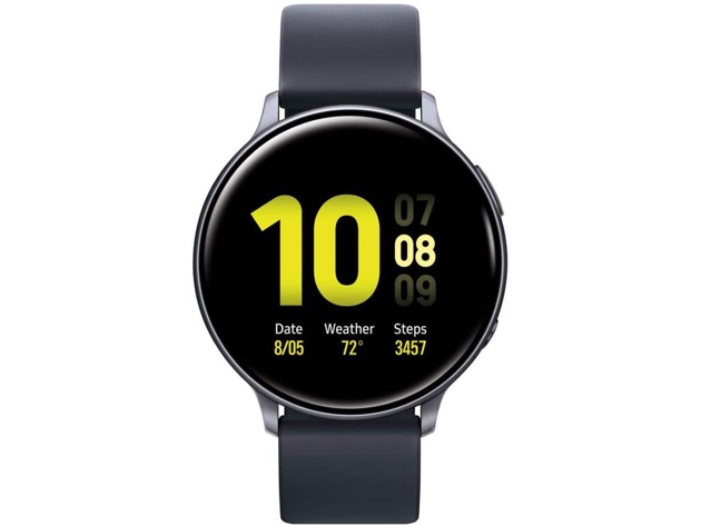 Samsung Galaxy Active2 W/ Enhanced Sleep Tracking Analysis Watch, 44mm - Black (Used, No Retail Box)
