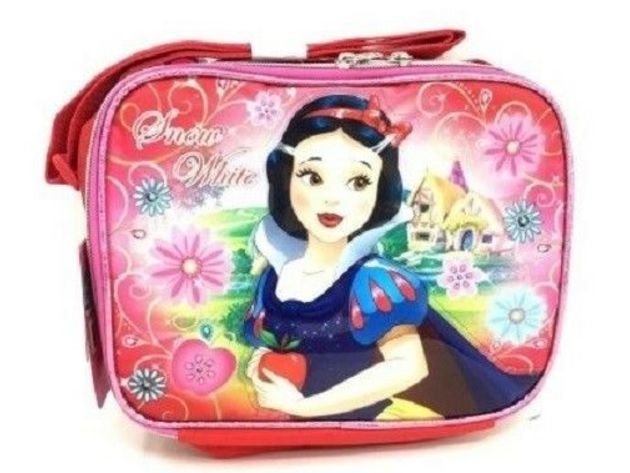 Lunch Box - Snow White - Insulated with Carry Cord