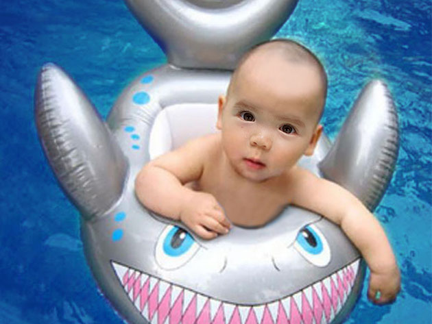 Inflatable Shark Boat