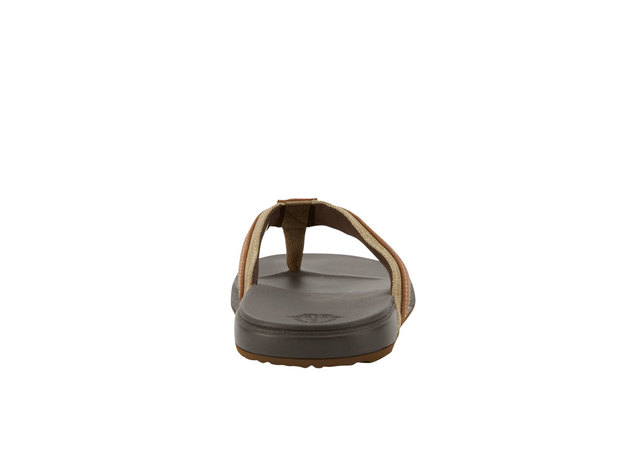 Dockers Mens Fletcher Casual Flip-Flop Sandal Shoe - 13 M Khaki/Tan