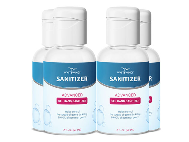 Whitewing Gel Hand Sanitizer: 4-Pack (2 Fl Oz)