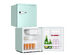 Avanti RMRC17X7G 1.7 Cu. Ft. Compact Refrigerator Retro Series - Seafoam Green