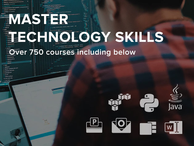 Complete Tech Skills Library – Cert, Office, ITPro, Developer & CompTIA: Unlimited Lifetime Access