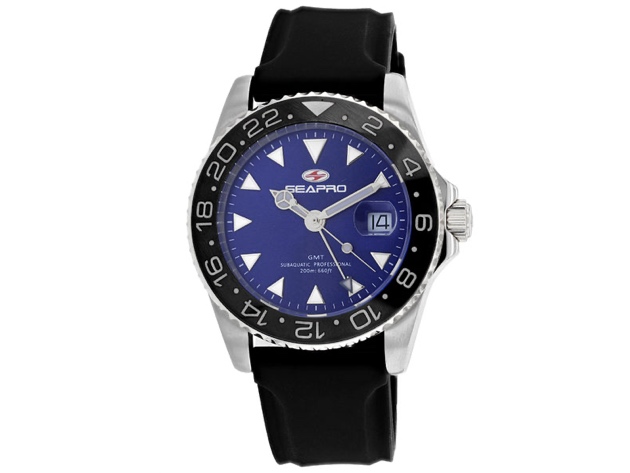 Seapro Men's Blue Dial Watch SP0125B