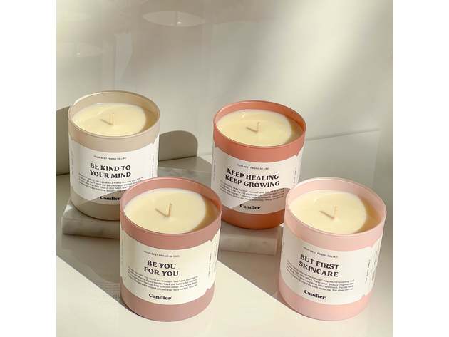 Candier First Skincare Candle