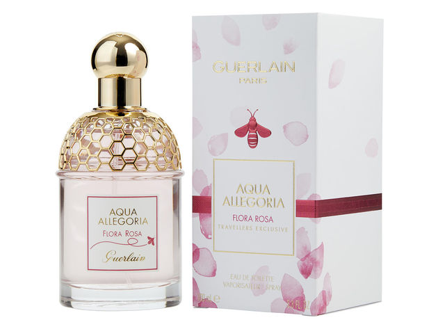AQUA ALLEGORIA FLORA ROSA by Guerlain EDT SPRAY 3.4 OZ for WOMEN ---(Package Of 4)
