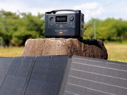 EcoFlow RIVER Power Station with 110W Solar Panel