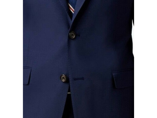 Lauren Ralph Lauren Men's Navy Suit Separate Jacket Blue Size 44